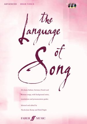 Cover Art for 9780571530755, The Language of Song by Nicola-Jane Kemp