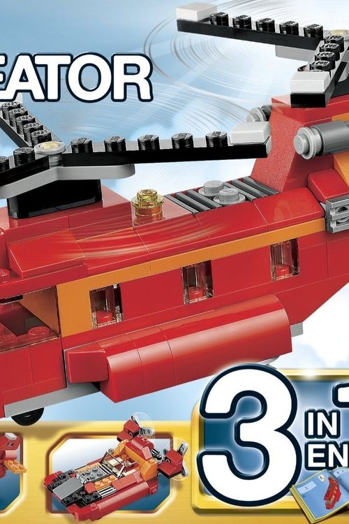 Cover Art for 0673419189781, Red Rotors Set 31003 by LEGO