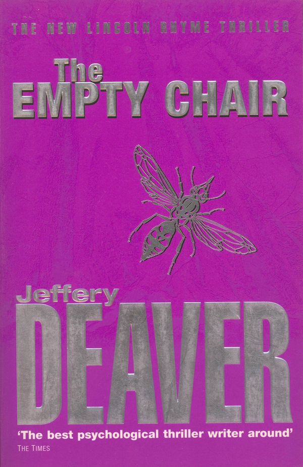 Cover Art for 9780340769669, The Empty Chair by Jeffery Deaver