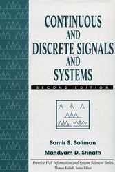 Cover Art for 9780135184738, Continuous and Discrete Signals and Systems by Samir S. Soliman