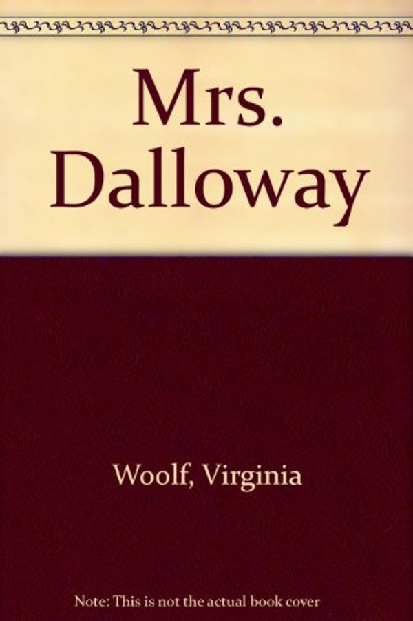 Cover Art for 9780788191572, Mrs. Dolloway by Virginia Woolf