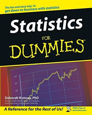 Cover Art for 9780764554230, Statistics For Dummies by Deborah J. Rumsey