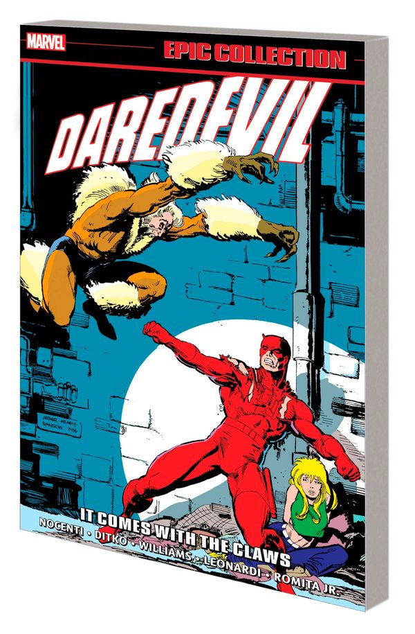 Cover Art for 9781302945947, Daredevil Epic Collection: It Comes with the Claws by Mark Gruenwald, Danny Fingeroth, Ann Nocenti, Steve Englehart