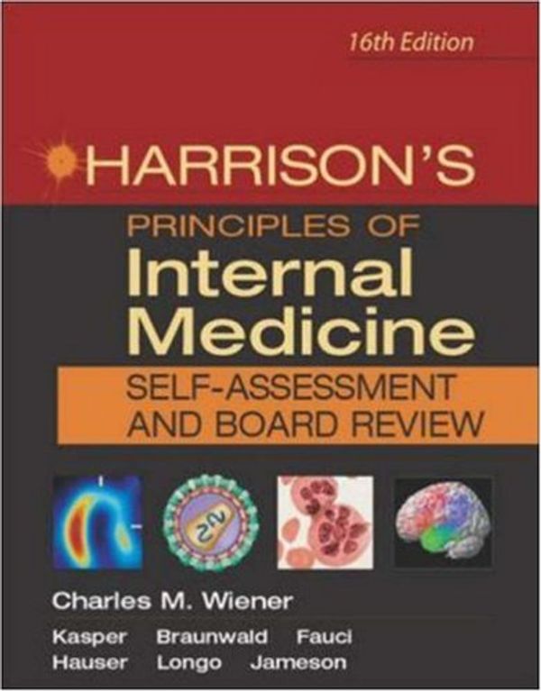 Cover Art for 9780071435345, Harrison's Principles of Internal Medicine Board Review by Charles M. Wiener