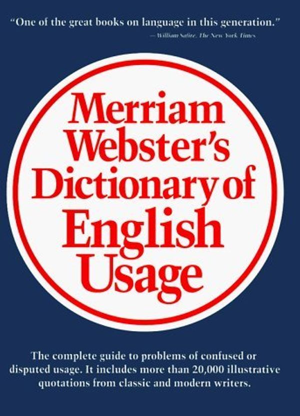 Cover Art for B00HTK1GVG, By Merriam-Webster - Merriam-Webster's Dictionary of English Usage (2nd Revised edition) (3/28/95) by Merriam-Webster
