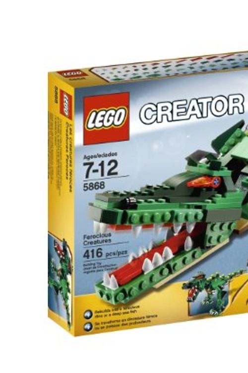 Cover Art for 0673419128605, Ferocious Creatures Set 5868 by Lego