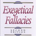 Cover Art for B00CZALQ1A, Exegetical Fallacies by D. A. Carson