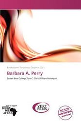 Cover Art for 9786137832011, Barbara A. Perry by Bartholomei Timotheos Crispinus