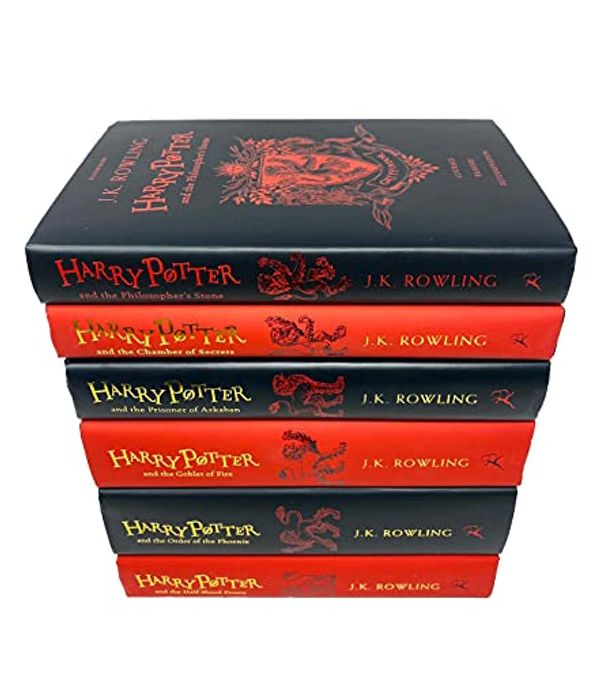Cover Art for 9789124128845, Harry Potter House Gryffindor Edition Series 6 Books Collection Set By J.K. Rowling (Philosopher's Stone, Chamber of Secrets,Prisoner of Azkaban,Goblet of Fire,Order of the Phoenix,Half-Blood Prince) by J.K. Rowling
