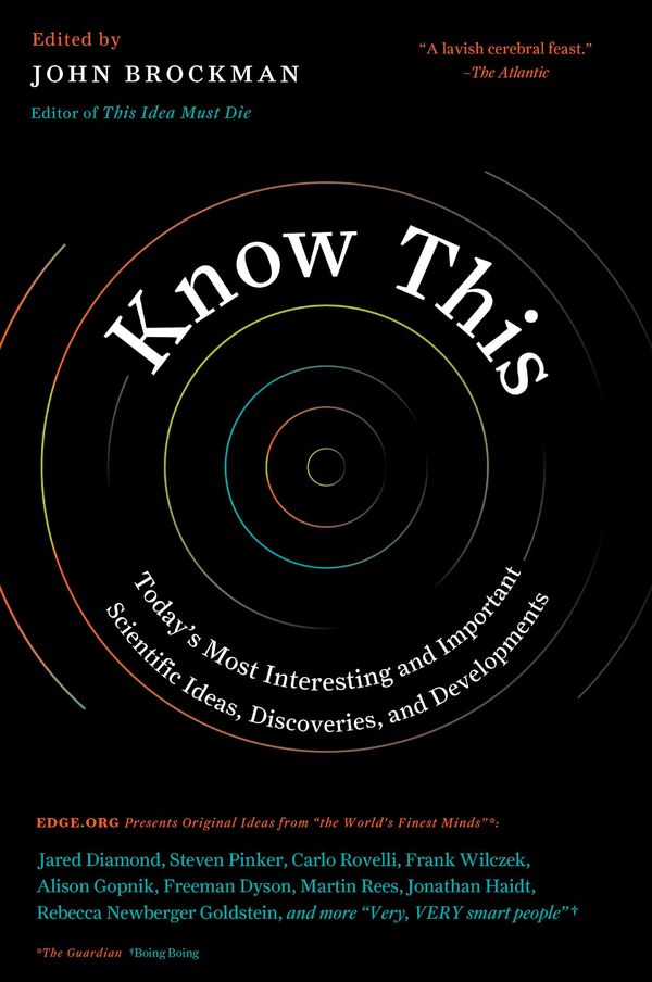 Cover Art for 9780062562074, Know This by John Brockman