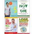Cover Art for 9789123950836, Feel Better In 5, How Not To Die, How to Lose Weight Well, The Diet Bible 4 Books Collection Set by Dr. Rangan Chatterjee, Michael Greger, Gene Stone, Dr. Xand Tulleken, Van Iota