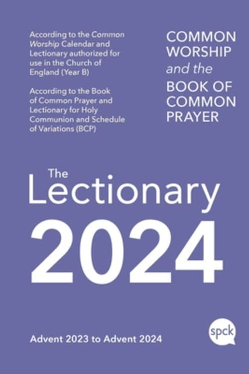 Cover Art for 9780281087983, Common Worship Lectionary 2024 by Spck