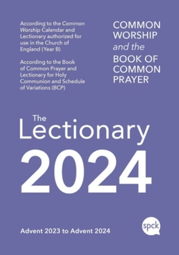 Cover Art for 9780281087983, Common Worship Lectionary 2024 by Spck