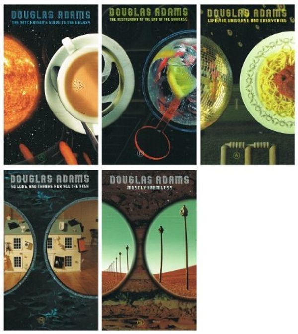 Cover Art for 9780330450126, Douglas Adams 5 Books set: The Hitchhiker's Guide to the Galaxy, The Restaurant at the End of the Universe, Life The Universe and Everything, So Long and Thanks for all the Fish, and Mostly Harmless by Douglas Adams