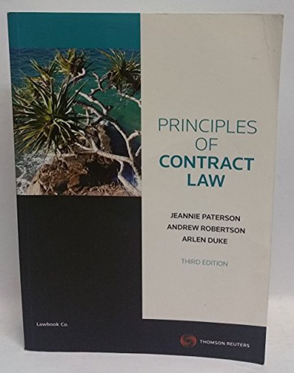 Cover Art for 9780455225760, Principles of Contract Law by Jeannie Paterson, Andrew Robertson, Arlen Duke