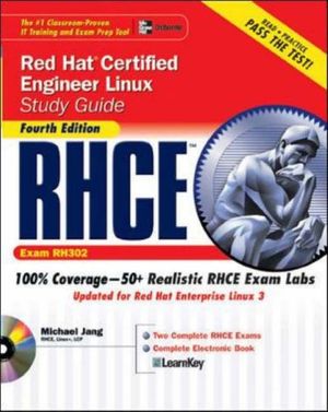 Cover Art for 9780072253658, RHCE Red Hat Certified Engineer Linux: Study Guide Exam RH302 by Michael Jang