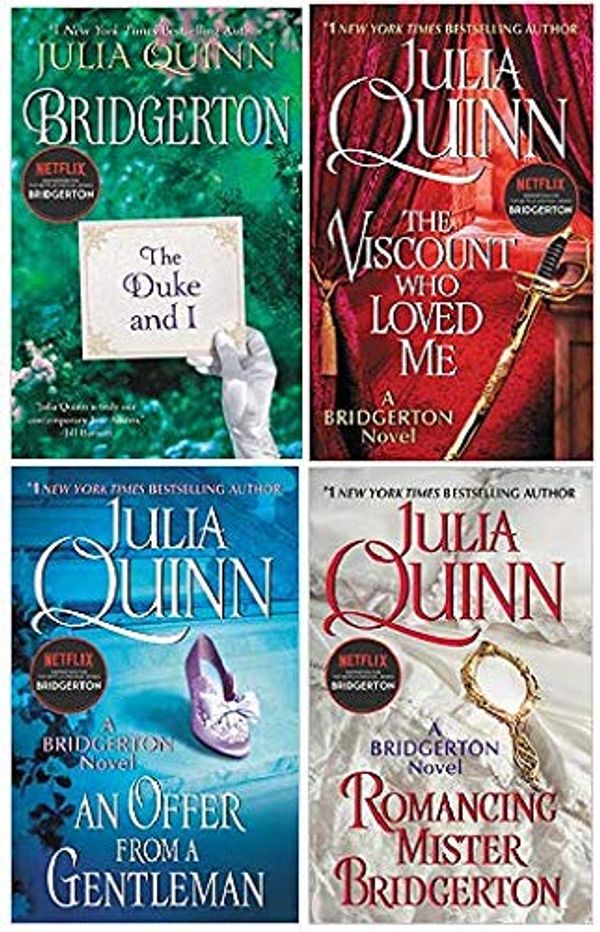 Cover Art for 9788932320076, Bridgerton Series 4 Books Set by Julia Quinn (The Duke and I, Viscount Who Loved Me, Offer From a Gentleman, Romancing Mister Bridgerton) by Julia Quinn