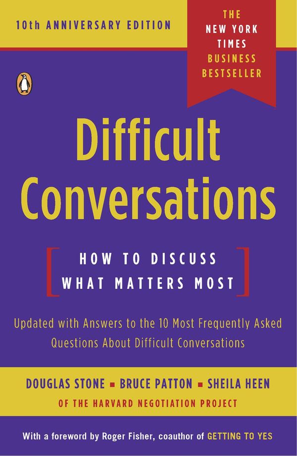 Cover Art for 9781101496763, Difficult Conversations by Douglas Stone, Bruce Patton