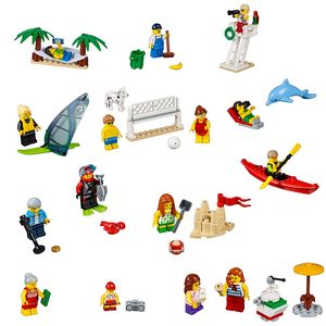 Cover Art for 0673419264310, People Pack - Fun at the Beach Set 60153 by LEGO
