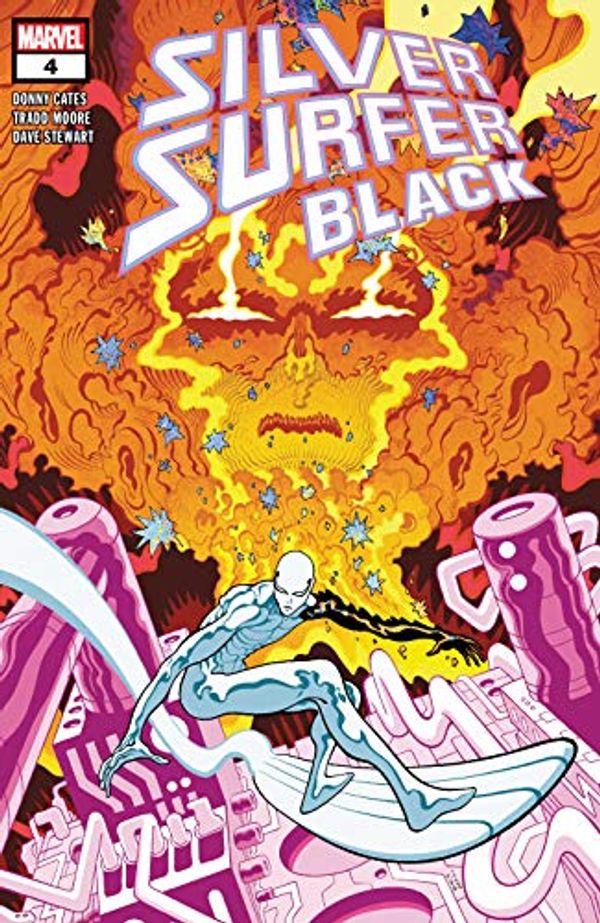 Cover Art for B07TB3GHZV, Silver Surfer: Black (2019-) #4 (of 5) by Donny Cates