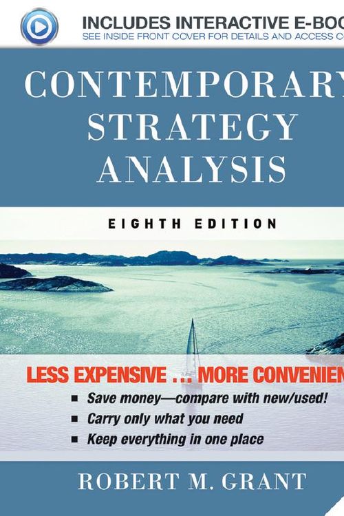 Cover Art for 9781118634851, Contemporary Strategy Analysis by Robert M. Grant