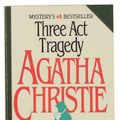 Cover Art for 9789994599097, Three Act Tragedy by Agatha Christie