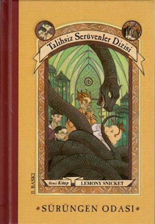 Cover Art for 9789753235839, Sürüngen Odası (Talihsiz Serüvenler Dizisi, #2) by Lemony Snicket