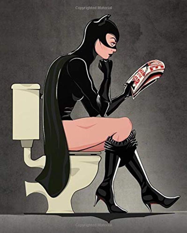 Cover Art for 9798602750973, Notebook: Even the heroes go to the bathroom, Catwoman and Batman, Humour, Comics, Journal, Diary (130 Pages, 8" x 10", in lines with a margin), ... for Men Kids Girl Teens Students Adults by Casper Collins