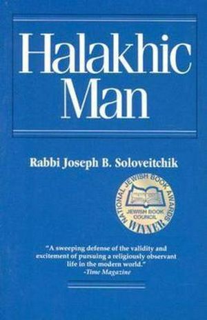 Cover Art for 9780827603974, Halakhic Man by Joseph B. Soloveitchik