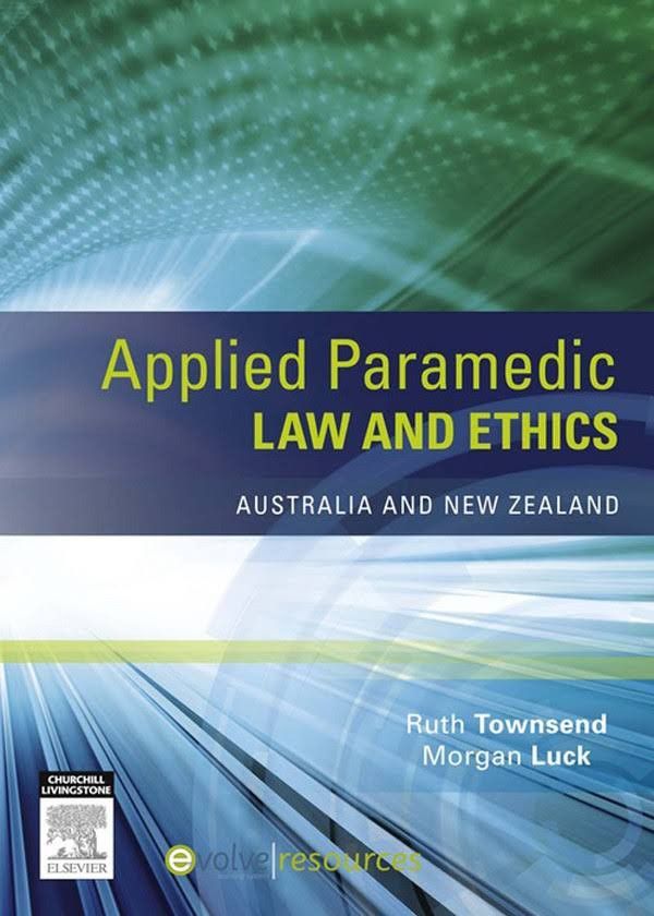 Cover Art for 9780729541343, Applied Paramedic Law and Ethics by Ruth Townsend