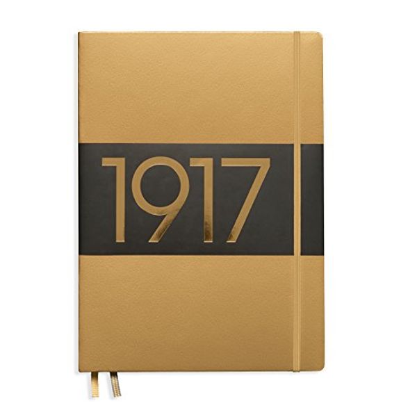 Cover Art for 4004117519277, LEUCHTTURM1917 (356332) Metallic Edition Notebooks Master Slim (A4+), Hardcover, 123 num. Pages, Dotted, Gold by 