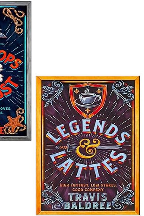 Cover Art for 9789124302771, Travis Baldree Legends & Lattes Series 2 Books Collection Set (Legends & Lattes, Bookshops & Bonedust [Hardcover]) by Travis Baldree