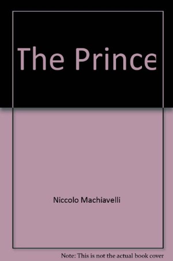 Cover Art for 9780321025951, Prince by Niccolo Machiavelli