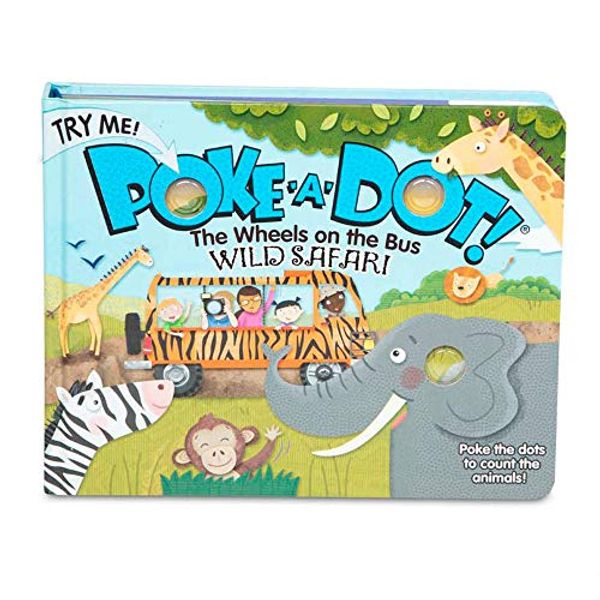 Cover Art for 0000772313483, Melissa & Doug Children's Book - Poke-A-Dot: The Wheels On The Bus Wild Safari (Board Book with Buttons To Pop) by Ikids