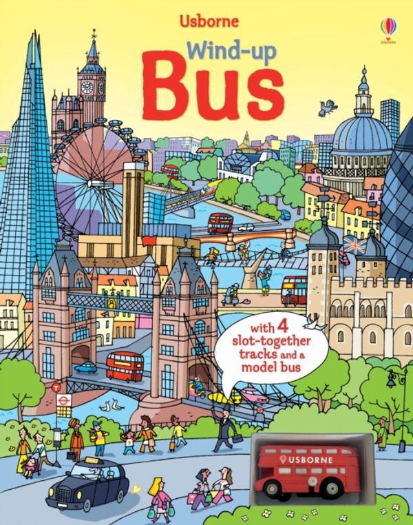 Cover Art for 9781409565291, Wind-up Bus by Fiona Watt