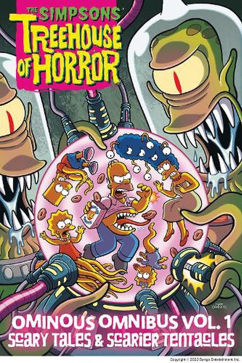 Cover Art for 9781419737121, The Simpsons Treehouse of Horror Ominous Omnibus Vol. 1: Scary Tales & Scarier Tentacles by Matt Groening
