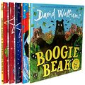 Cover Art for 9789526535432, David Walliams Collection 5 Books Set (The first hippo on the moon, the bear who went boo, there's a snake in my school, boogie bear, the slightly annoying elephant) by David Walliams