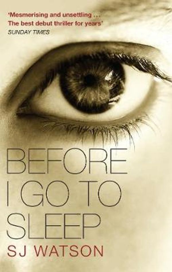 Cover Art for 9780552164122, Before I Go to Sleep by S. J. Watson