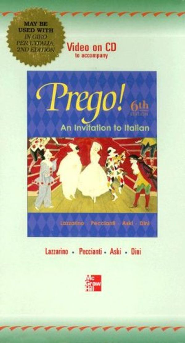 Cover Art for 9780073015972, Video on CD to accompany Prego by Lazzarino