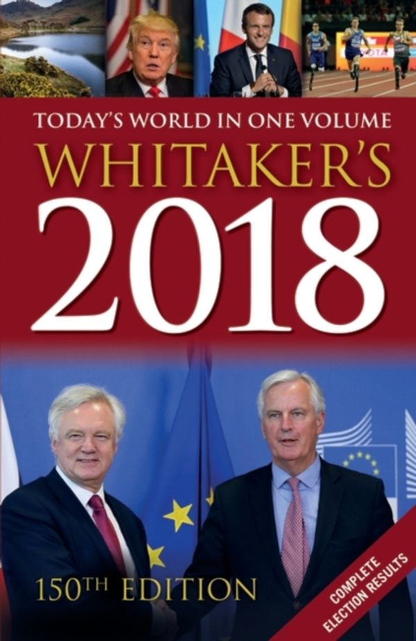 Cover Art for 9781472935021, Whitaker's 2018Whitaker's by Whitaker