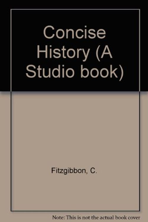 Cover Art for 9780670236473, Concise History by Constantine Fitzgibbon