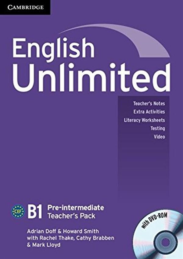 Cover Art for 9780521697804, English Unlimited Pre-intermediate Teacher's Pack (Teacher's Book with DVD-ROM) by Adrian Doff