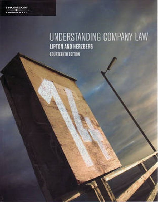 Cover Art for 9780455224657, Understanding Company Law by Phillip Lipton, Abe Herzberg