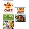 Cover Art for 9789123652891, dr. gundry's diet evolution, vegan cookbook for beginners and lose weight for good the keto diet for beginners 3 books collection set - turn off the genes that are killing, keep it delicious & simple by Steven R. Gundry, CookNation