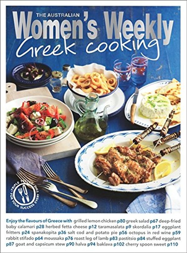 Cover Art for 9781742450575, Greek Cooking by The Australian Women's Weekly