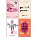 Cover Art for 9789123893621, Period [Hardcover], Period Power, The Vagina Bible, Vagina 4 Books Collection Set by Emma Barnett, Maisie Hill, Dr. Jennifer Gunter, Lynn Enright