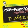 Cover Art for 9780470009819, PowerPoint 2007 Just the Steps for Dummies by Barbara Obermeier