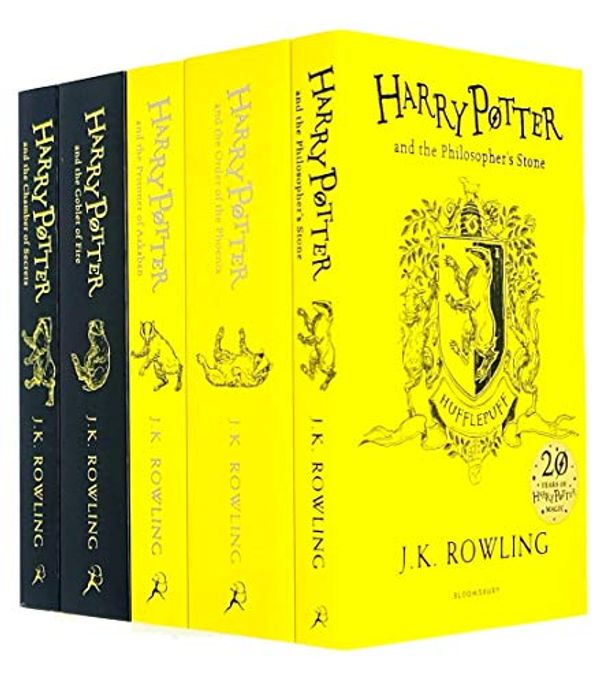 Cover Art for 9789124083847, Harry Potter House Hufflepuff Edition Series 6-10: 5 Books Collection Set By J.K. Rowling (Philosopher's Stone, Chamber of Secrets, Prisoner of Azkaban, Goblet of Fire, Order of the Phoenix) by J.k. Rowling
