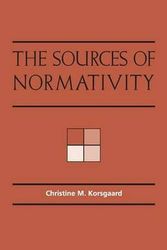Cover Art for 9780521559607, The Sources of Normativity by Christine M. Korsgaard