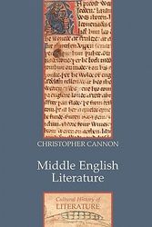 Cover Art for 9780745624426, Middle English Literature by Christopher Cannon